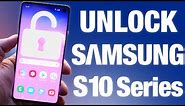 SIM Unlock Samsung Galaxy S10 Plus, S10E, S10, S10 5G & S10 Lite Permanently With Code [INSTANT]