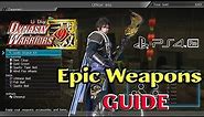 Dynasty Warriors 9 - How to Craft Epic Weapons VERY EASY