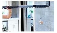 Suction Cup Wall Mount Folding Clothes Drying Rack