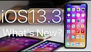 iOS 13.3 is Out! - What's New?