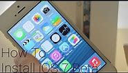 How To Install iOS 7 Beta On Your iPhone, iPod Touch, iPad