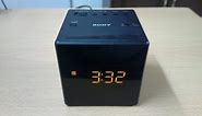 SONY ICF-C1 FM/AM Clock Radio - Unboxing and Review - Do not buy till you see this,description too