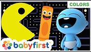 Pacman VS Color Crew & GooGoo GaGa | Toddler Learning Video | My Color Friends | BabyFirst TV