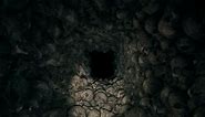 Stock Footage Tunnel Full Of Skulls Live Wallpaper