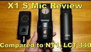 sE Electronics X1 S Microphone Review and Comparison