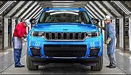 How They Build the Brand New Jeep Grand Cherokee in the US - Production Line Factory