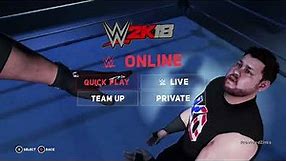 WWE 2K18 | Menu Walkthrough | All Options