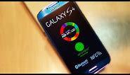 Samsung Galaxy S4 IV BLACK MIST Edition UNBOXING / First Look / Setup