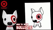 How to Draw Bullseye Funko Pop (Target)