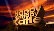 Happy Birthday Katie