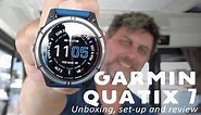 The ultimate marine smart watch? The GARMIN QUATIX 7: unboxing, set-up and review
