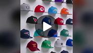 Display Your Hats Like Never Before ® In 3 easy steps (peel, stick, display), you can create your very own hat wall at home. Shop @thesquatchee at a Lids near you. Link in bio for availability.