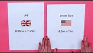 UK vs US Card Sizes Explained | Easy Cardmaking Hacks