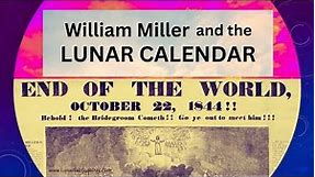William Miller and the Lunar Calendar