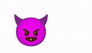 Devil Emoji Eats Poop