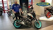 The New 2022 Yamaha MT-125 Cyan Storm First Look