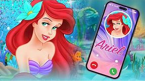 THE LITTLE MERMAID ARIEL- Phone Call 🧜🏻‍♀️❤️ She wants to talk to you