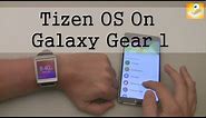 Tizen OS on the Galaxy Gear 1 - Overview, New Features and More!