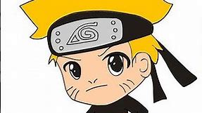 Learn to Draw Chibi Naruto Uzumaki - Drawing and Coloring Tutorial for Kids