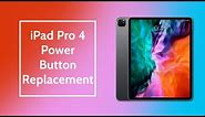 iPad Pro 4 Power Button Replacement Tutorial