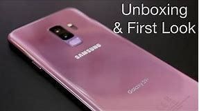 Galaxy S9+ Unboxing and First Look