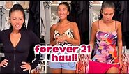 forever 21 clothing try on haul!