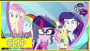 Juniper Montage Wishes The Mane 6 To Disappear | MLP: Equestria Girls | Special: Mirror Magic [HD]