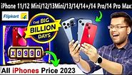 Flipkart Big Billion Day Sale iPhone Price | iPhone 11, 12 Mini, 12, 13 Mini, 13, 14, 14 Plus,14 Pro