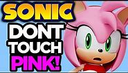 EVERY SONIC GAME: Don't Touch the Color Pink Challenge!