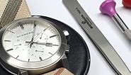 How to change Burberry watch battery