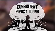 Consistent Pipboy Icons - Fallout New Vegas Mod