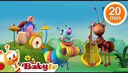 Big Bugs Band 🐛 🐜 A Musical Adventure From Around The World | Music for Kids | Kids Songs @BabyTV ​