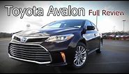 2017 Toyota Avalon: Full Review | XLE, Plus, Premium, Touring, Limited & Hybrid