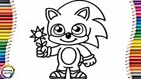 Metal Sonic Coloring Pages_Sonic Cute Coloring Pages Tv coloringarttv