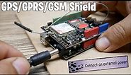 How to use a SIM808 GPS/GPRS/GSM Shield For Arduino - DFRobot