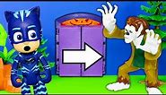 PJ Masks discovers the Scooby Doo Lunchbox Monster Trick