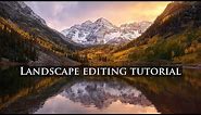 Landscape Editing Tutorial - Photoshop