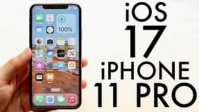 iOS 17 On iPhone 11 Pro! (Review)