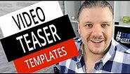 How To Make YouTube Video Teasers - Promo Video Templates for Instagram & Facebook with @Placeitapp