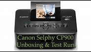 Canon Selphy CP900 Unboxing and Print Test