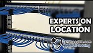 Onsite Data Network Cabling Installation with BridgeCable.com | Fiber and Industrial Wiring in PA