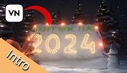 How To make Happy New Year 2024 3D Intro