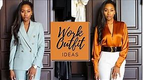 Elevate Your Work Outfits | Work Outfit Ideas