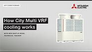 How City Multi VRF Cooling Works | Mitsubishi Electric