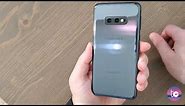 Samsung Galaxy S10E Prism Black Color Appreciation
