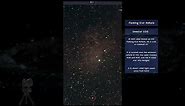 1 Hour Time Lapse of Flaming Star Nebula in 10 Minutes | Seestar S50 Smart Telescope
