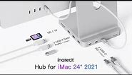 Inateck 8-in-1 Docking Station for iMac 24" 2021, USB 3.2 Gen 2, DK2001