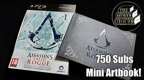 Mini Artbook | The Art of Assassin's Creed Rogue - Book Flip Through