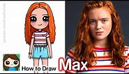How to Draw Max from Stranger Things