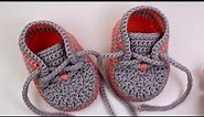 DIY crochet baby sneakers @VasilisaCatherine